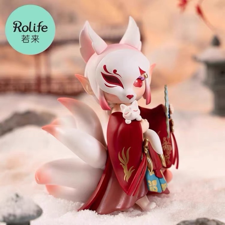 中国直送】Rolife スリ 九尾の狐 限定フィギュア フィギュア 1個|※到着