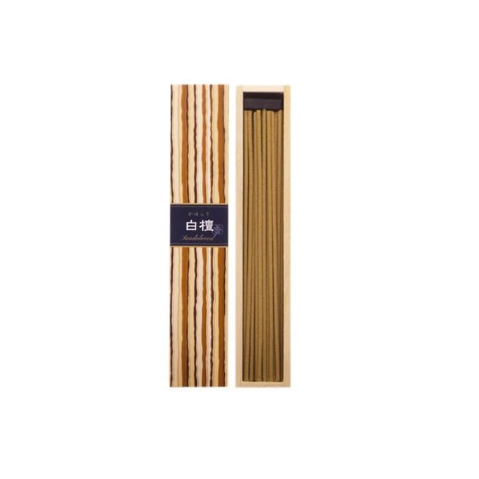 Jixiang Ruyi Natural Incense Sandalwood Incense Stick 40 Pieces White Sandalwood