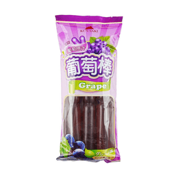 台湾昆崎 水果碎冰冰饮料 葡萄味 85ml*7支装【冷冻是冰棍 即饮是果汁】