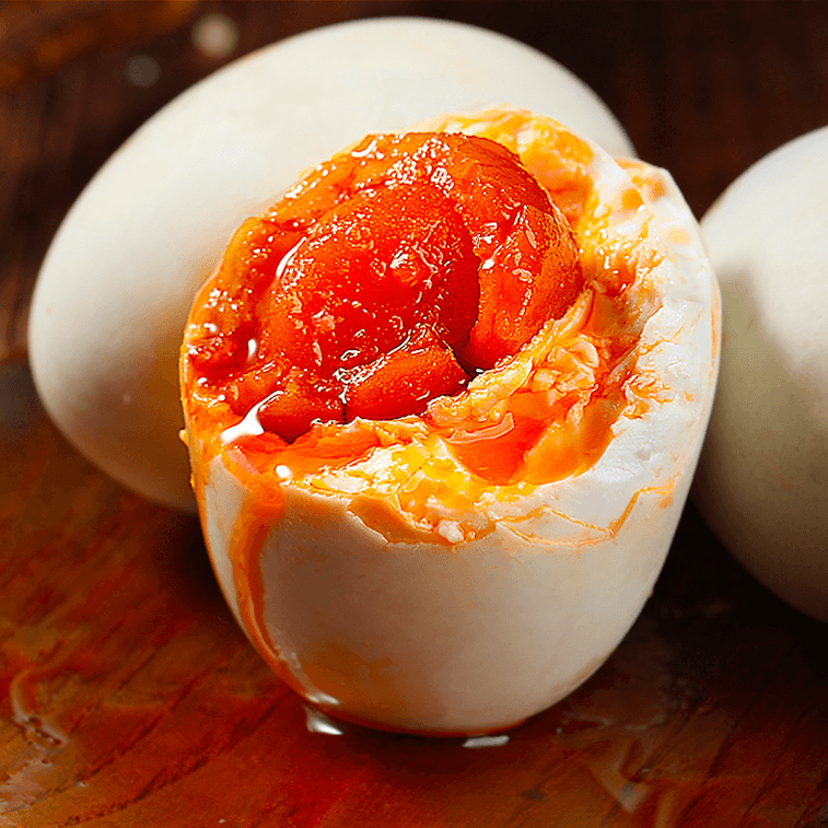 뉴타운식 삶은 소금에 절인 오리알 5