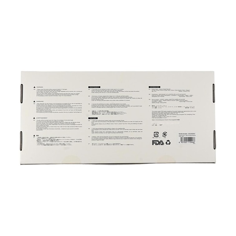 BC BABYCARE 베이비 3-in-1 실리콘 식기 세트(스푼, 포크, 빨대 포함, 블루) 7