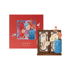 【中国直邮】 故宫文创 宫廷宝贝博物馆文创多功能可拆卸冰箱贴 平安春信 7.3*7.8cm