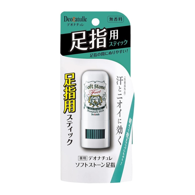 Deonature Soft Stone Toes Straight Nulli Antiperspirant 7g