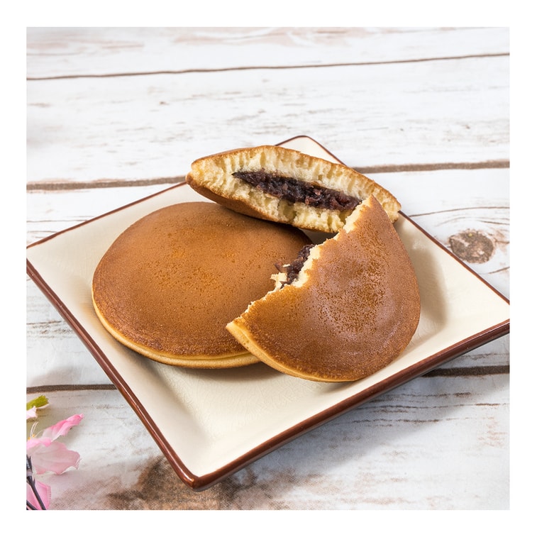 日本丸京菓子庵 铜锣烧 红豆味 6枚入 318g 5