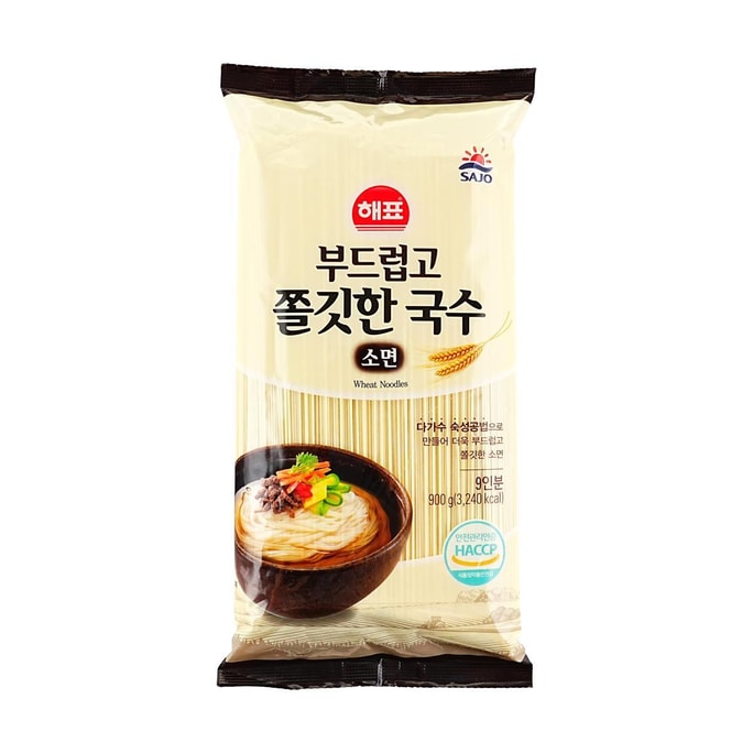【한국식 냉면】 - 소면 라면, 31.75 oz 【한국식 냉면, 비빔면 또는 국수용】