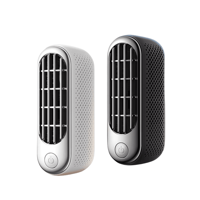 【中国直邮】RANVOO锐舞  便携式静音手持小风扇情侣款(冰川白+夜幕黑)