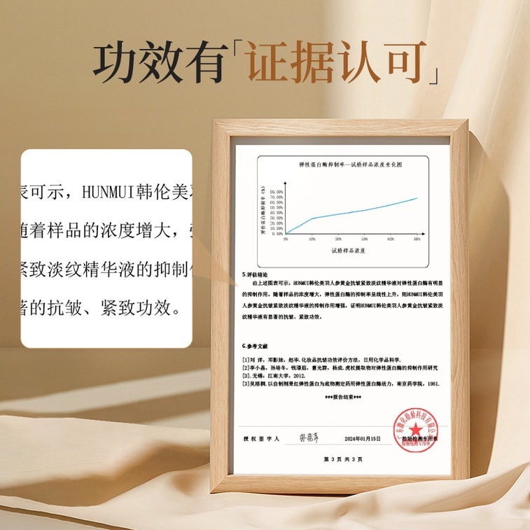 ハンルンメイユ ジンセンゴールド アンチリンクル ファーミングエッセンス、インテンシブ モイスチャライジング ジンセンエッセンス、50ml/ボトル 4