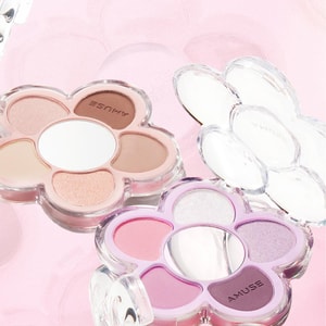 Flora Eye Palette #04 Lavender Bloom, 0.16oz, Soft Lavender Pink Eye Shadow Palette