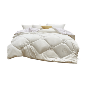 Australian Imported Wool Quilt, Four-Season Antibacterial Filling, Thickened Dorm Warm Quilt, White 150cm*210cm