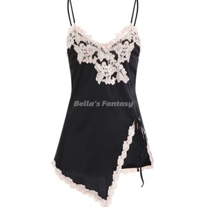 【ニューヨーク直送】ベラズファンタジー カーリーピュアデザート フレンチレースナイトガウンセット パンティー付き 激熱セール アクアブルー