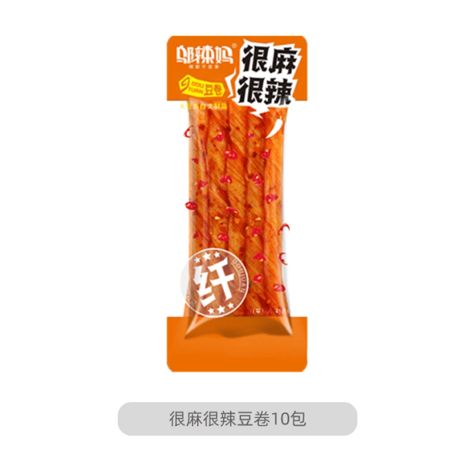 Spicy bean skin strips25g*10