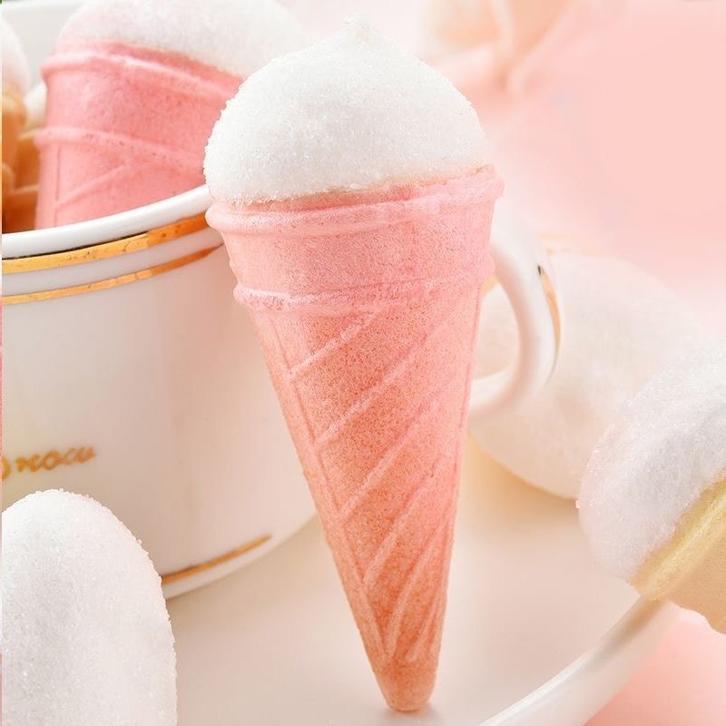 Sherbet Fruit Flavored Ice Cream Cup Marshmallow Assorted flavors 50g*1 Bag