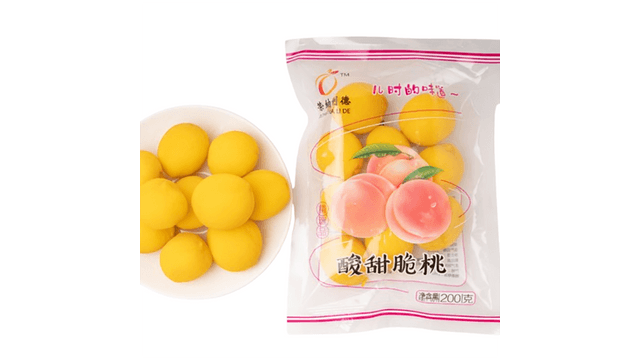 甘酸っぱいシャキシャキ桃 200g - Yami
