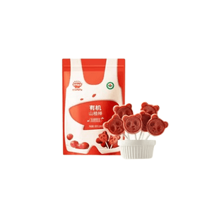 Organic Hawthorn Lollipop Children's Snack Hawthorn Fruit Bar No Added Baby Snack 85g/ bag
