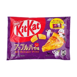 日本NESTLE雀巢 KITKAT奇巧 巧克力塗層威化餅乾 蘋果派味 10枚裝 116g 【季節限定】