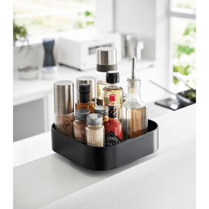 Square Lazy Susan Black