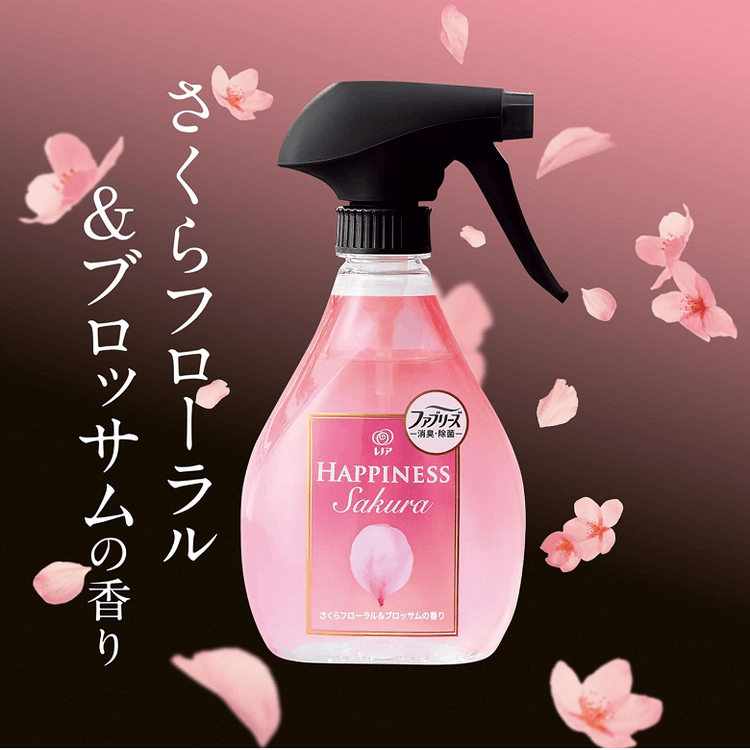 Lenor Happiness Spray Fabric Softener, Cherry Blossom & Bud