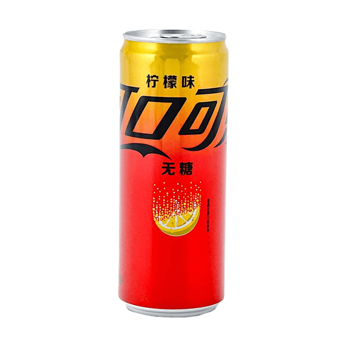 Coca Cola-Coke Sugar Free Lemon Flavor Morden Can Packing, 11.16oz