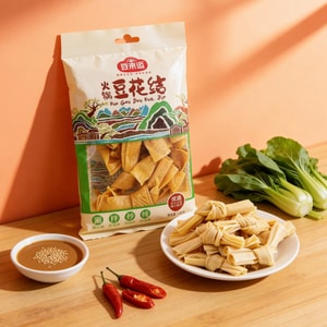 Hot Pot Tofu Skin Knots ,4.23oz【For Hot Pot, Cold Dishes, And Stir-Frying】