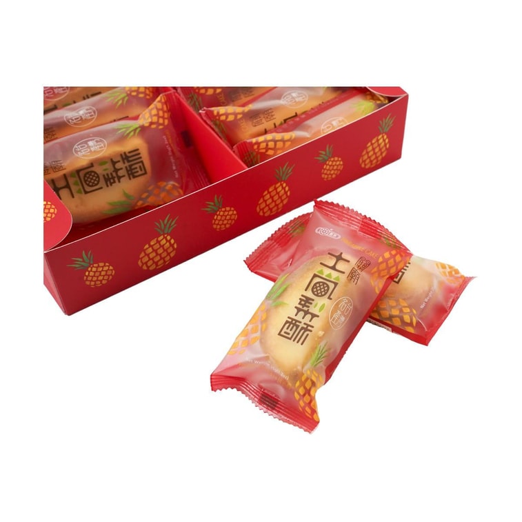 台湾惠香 关庙土凤梨酥礼盒 10枚入 350g【点心伴手礼】 14