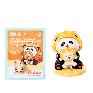 Chengdu Giant Panda Base Official Twelve Constellation Cute Grain Ornament Leo 40 * 45mm