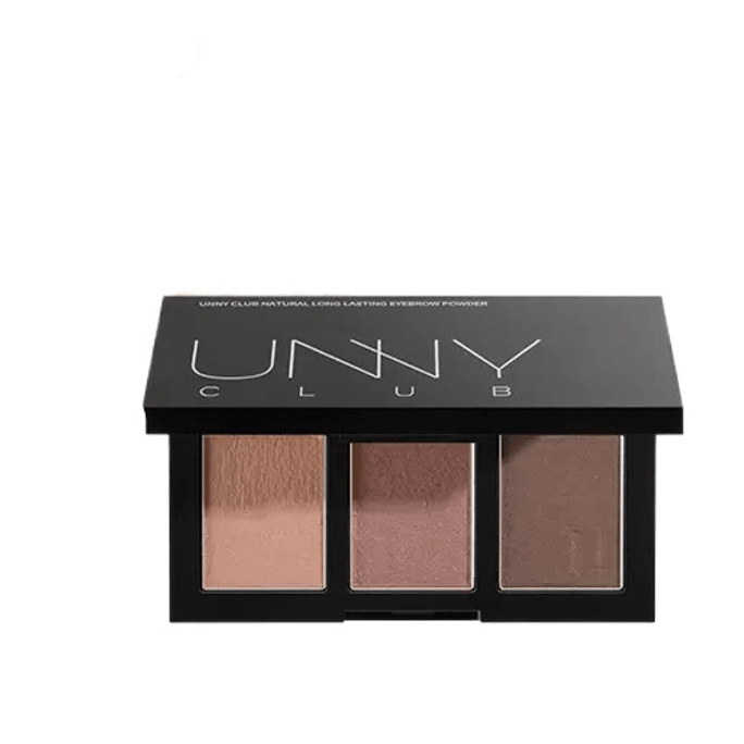 【中国直送】unny Y05 ローズブラウン ウォームアプリコットローズパレット シェイピングアイシャドウ＆アイブロウペンシル 3-in-1 2.7G 1個