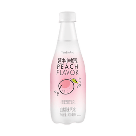 延中 小桃汽 白桃味汽水  410ml【丰盈气泡 清新爽口】