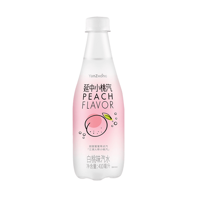Peach Soda Soft Drink 13.86 fl oz