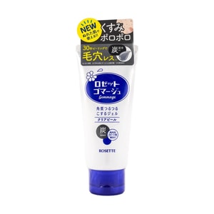 日本ROSETTE露姬婷 溫和去角質凝膠 炭配方去角質 深度清潔 120g