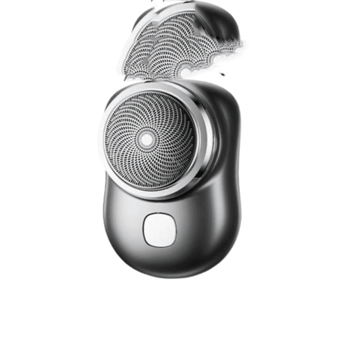 Mini quick-charge electric shaver black