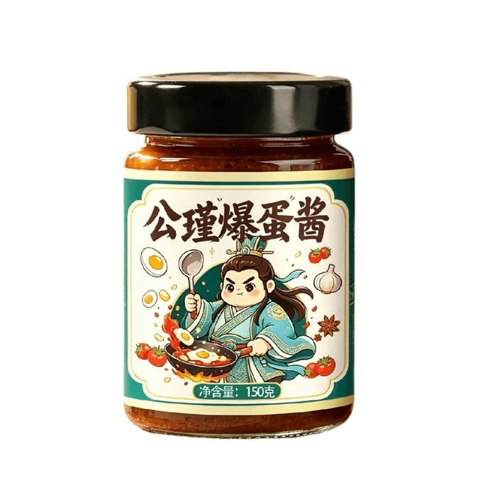 Hong Master Original Gongjin Egg Explosion Sauce 150g X 1 Bottle