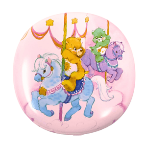 Care Bears LED Compact Mirror For Purse, Lighted Travel Makeup Mirror
