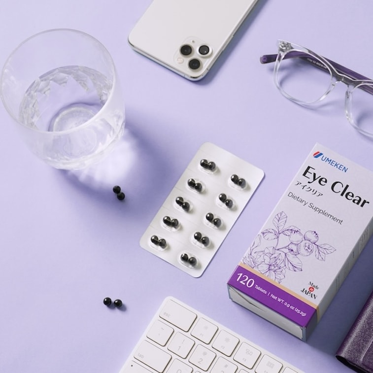 ウメケンジャパンの最新アップグレード版アイクリアアイケアピル（2ヶ月分）【30代以上の働くプロフェッショナルの目の疲れ対策に必須！][残業や夜更かしが多い方には必須アイテム👩‍💻ルテインとアントシアニンのデュアルフォーミュラで視力を保護][💛夜更かしが多く、長時間画面を見つめている方は、この日本のアイケアピルが必要です】 9