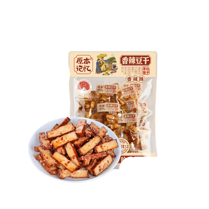 【中国直送】元祖メモリ 湖南名物 虎皮豆腐 辛口 380g*1袋
