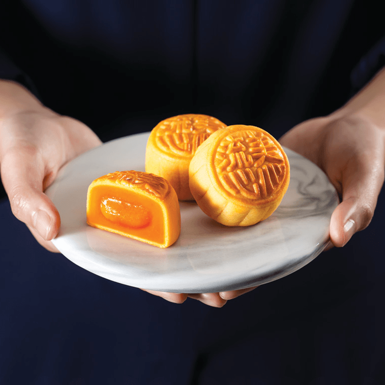 【预售8月中旬发货】香港美心 流心奶黄月饼礼盒 港式月饼 8枚入 360g 【全美超低价】 3