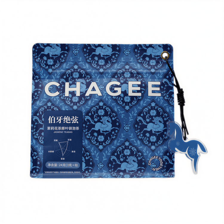 CHAGEE Jasmine Green Tea Original Leaf Tea Bags - 24g(8 bags