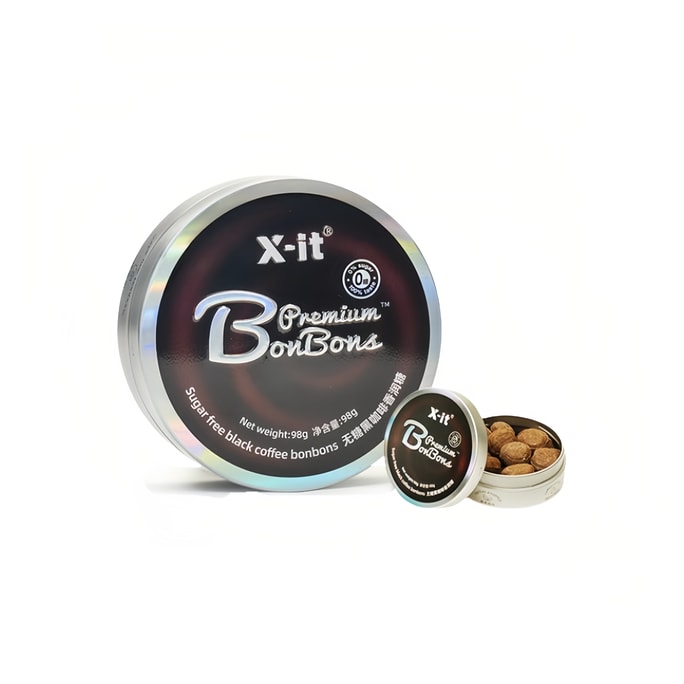Sugar Cube Xit Sugar-free Black Coffee Flavored Soothing Candies Offer A Smooth And Mellow Taste