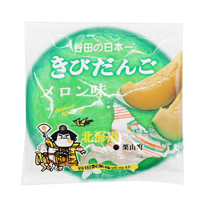 谷田製菓||吉备北海道风味麻薯团子||哈密瓜味 98g
