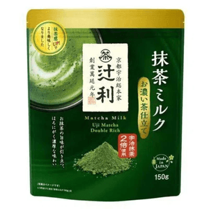 Tsujiri Kyoto Uji Double Rich Matcha Milk Powder, Instant ese Milk Tea, 150g[Best before: 2026.12.1]