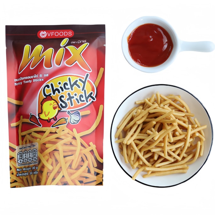 MIX crispy sticks(spicy chicken flavor)30g