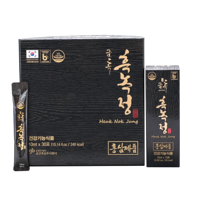 Korean Black Ginseng Extract & Deer Antler Extract Powder HeukNokJung