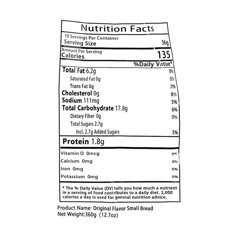 Yogurt Flavor Small Bread 12.70 oz 3