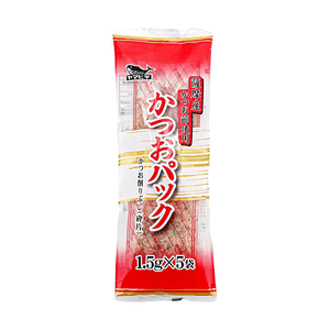 건조 가다랑어 포 0.05oz*5팩 (두부, 우동, 타코야키용)