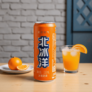 北冰洋 桔汁汽水 罐装 330ml【老北京风味】