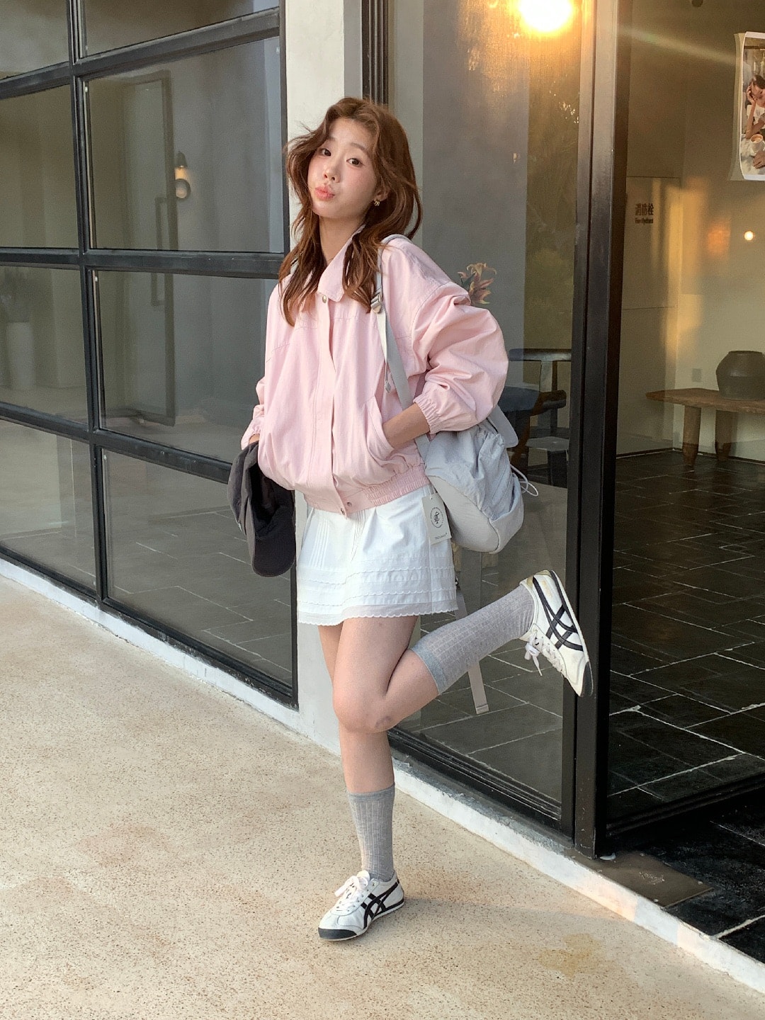 【加拿大直邮】 加拿大 SCENARIO 短款外套 柔粉微风款 粉色 均码