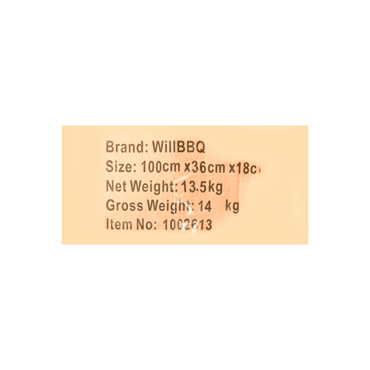 상업 품질 휴대용 숯불 그릴 양고기 꼬치 접이식 캠핑 바베큐 그릴 (100x36x18cm) 6