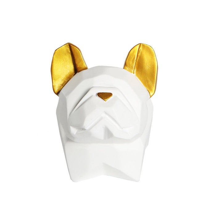  Petorama 法斗彩色花盆-白色