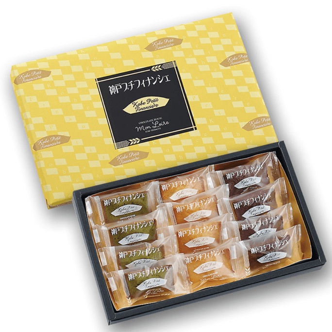 【日本直邮】 日本 monloire 混合口味费南雪 12个装【临期特价赏味期5.10】