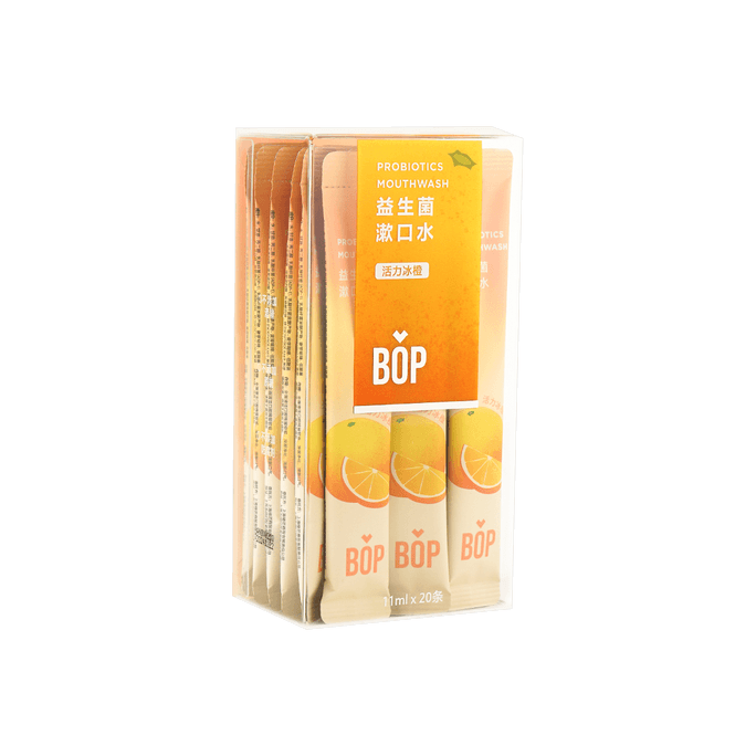 Probiotic Mouthwash Ice Orange 20pcs