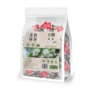 Jasmine Green Tea Jasmine Green Tea Bags Individual Tea Bags for Brewing Flower Tea 3g x 50 bags/pack